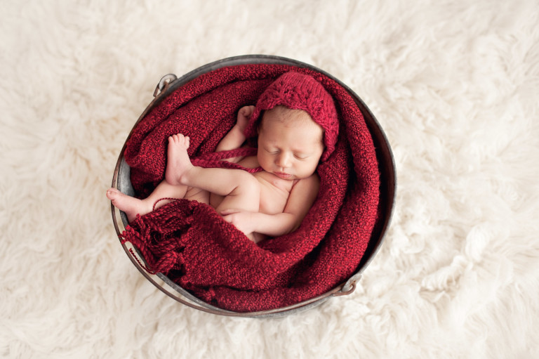 Baby Adeline | 5 days new | Maine Newborn Baby Photographer