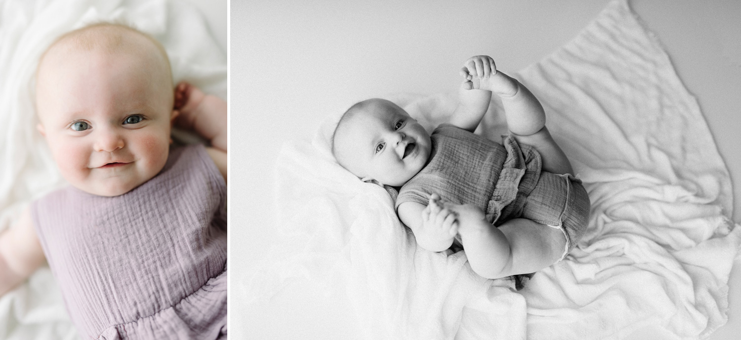 Baby Aurora studio session | Baby and Family Photographer in Maine