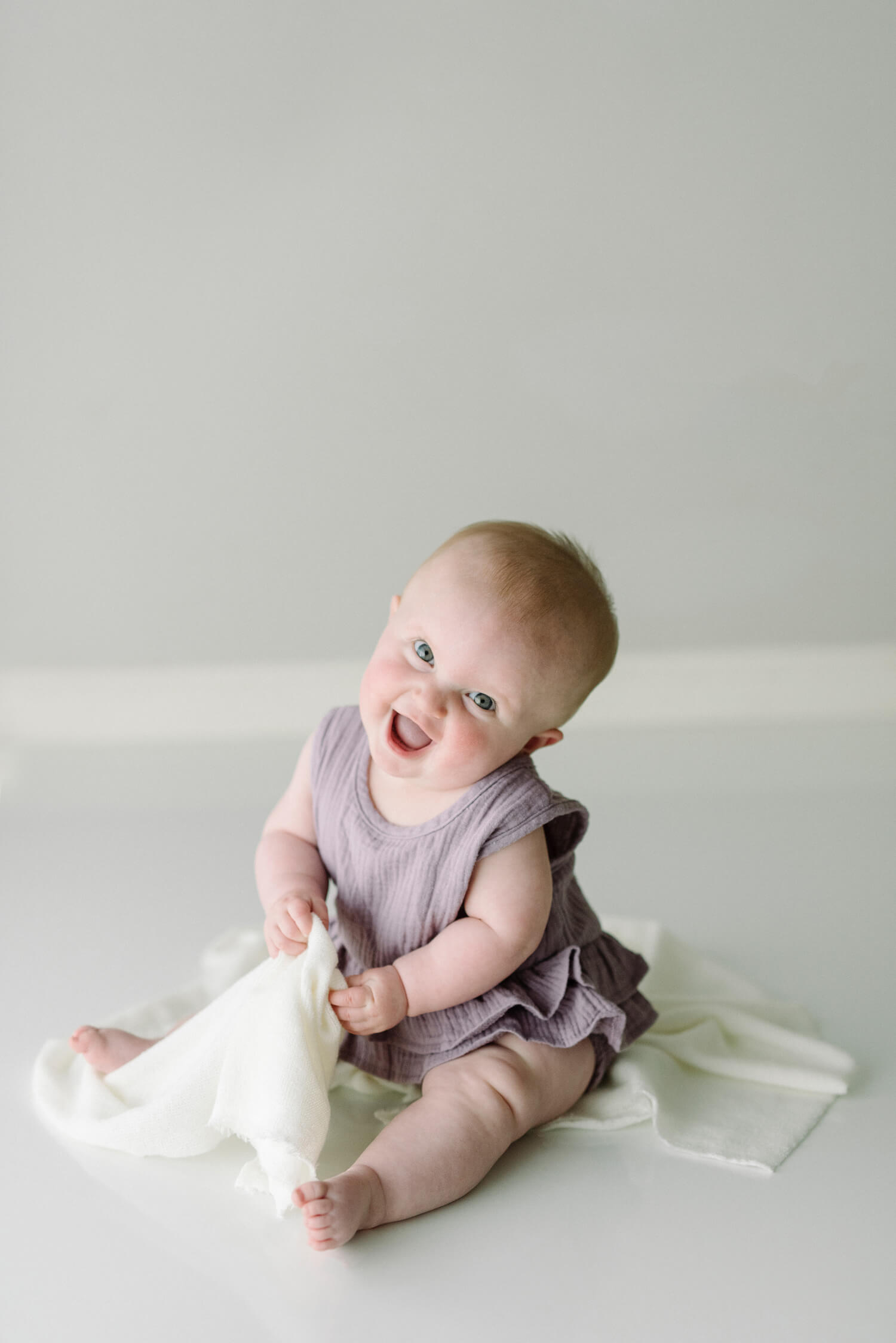 Baby Aurora studio session | Baby and Family Photographer in Maine