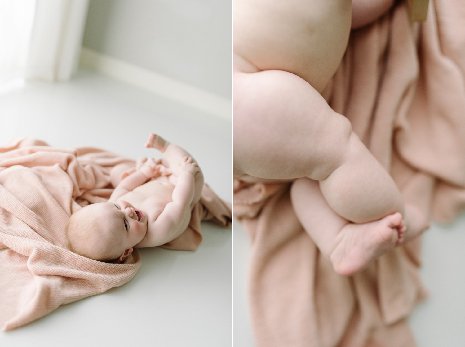 Baby Aurora studio session | Baby and Family Photographer in Maine